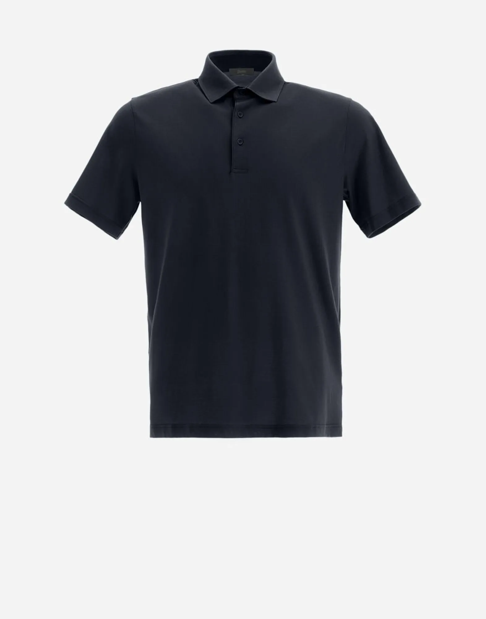 Herno Polo Shirt In Crepe Jersey