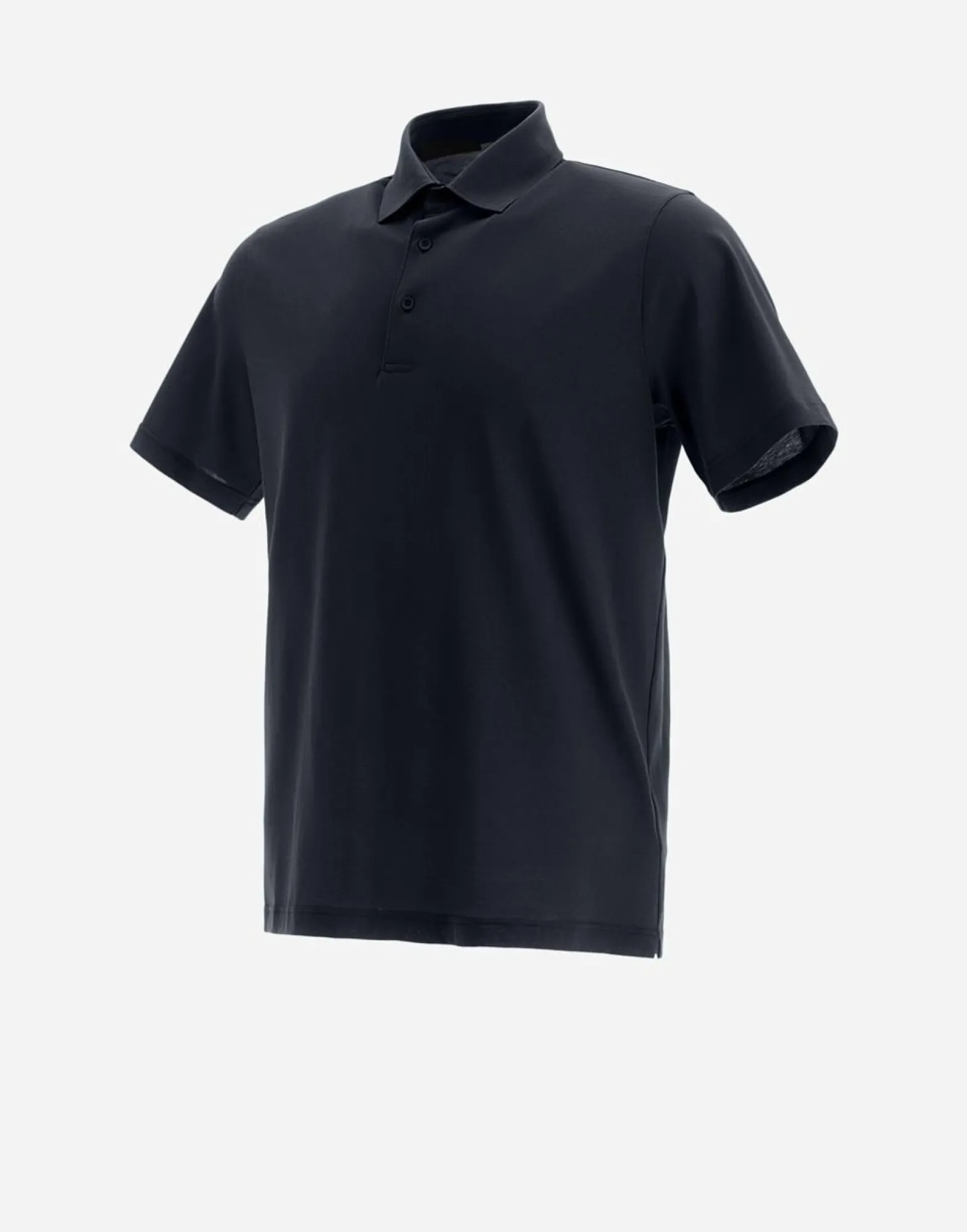 Herno Polo Shirt In Crepe Jersey