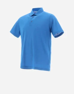 Herno Polo Shirt In Crepe Jersey