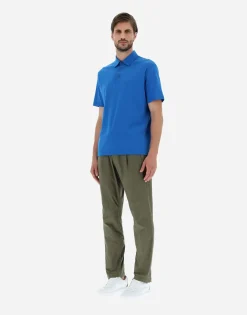 Herno Polo Shirt In Crepe Jersey