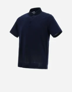 Herno Polo Shirt In Silk Jersey