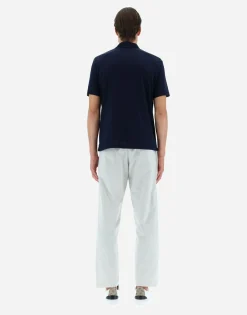 Herno Polo Shirt In Silk Jersey