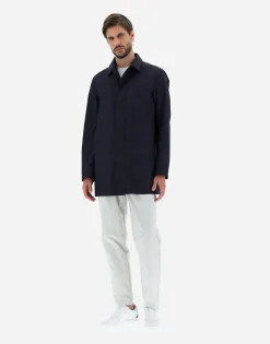 Herno Raincoat In Delon & Nylon Ultralight