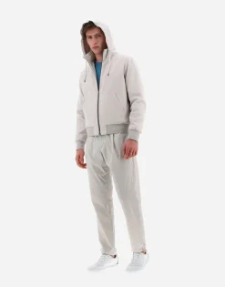 Herno Resort Bomber Jacket In Cashmere & Silk