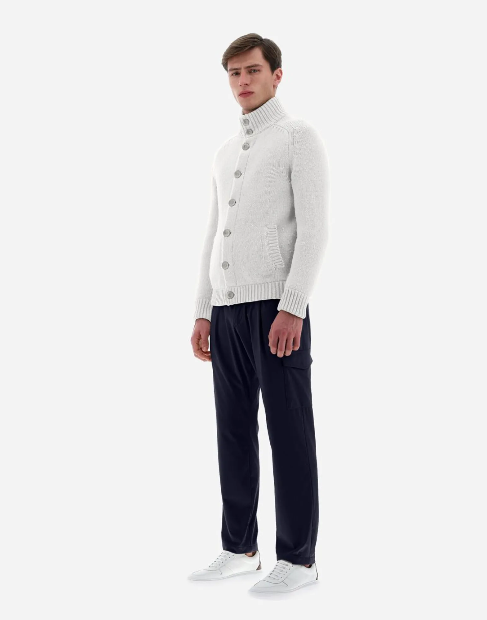 Herno Resort Bomber Jacket In Infinity Wool