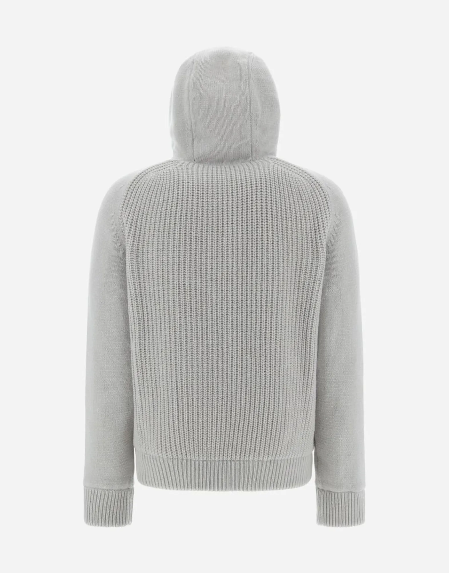 Herno Resort Bomber Jacket In Infinity Mix Knit & Rev Ponente