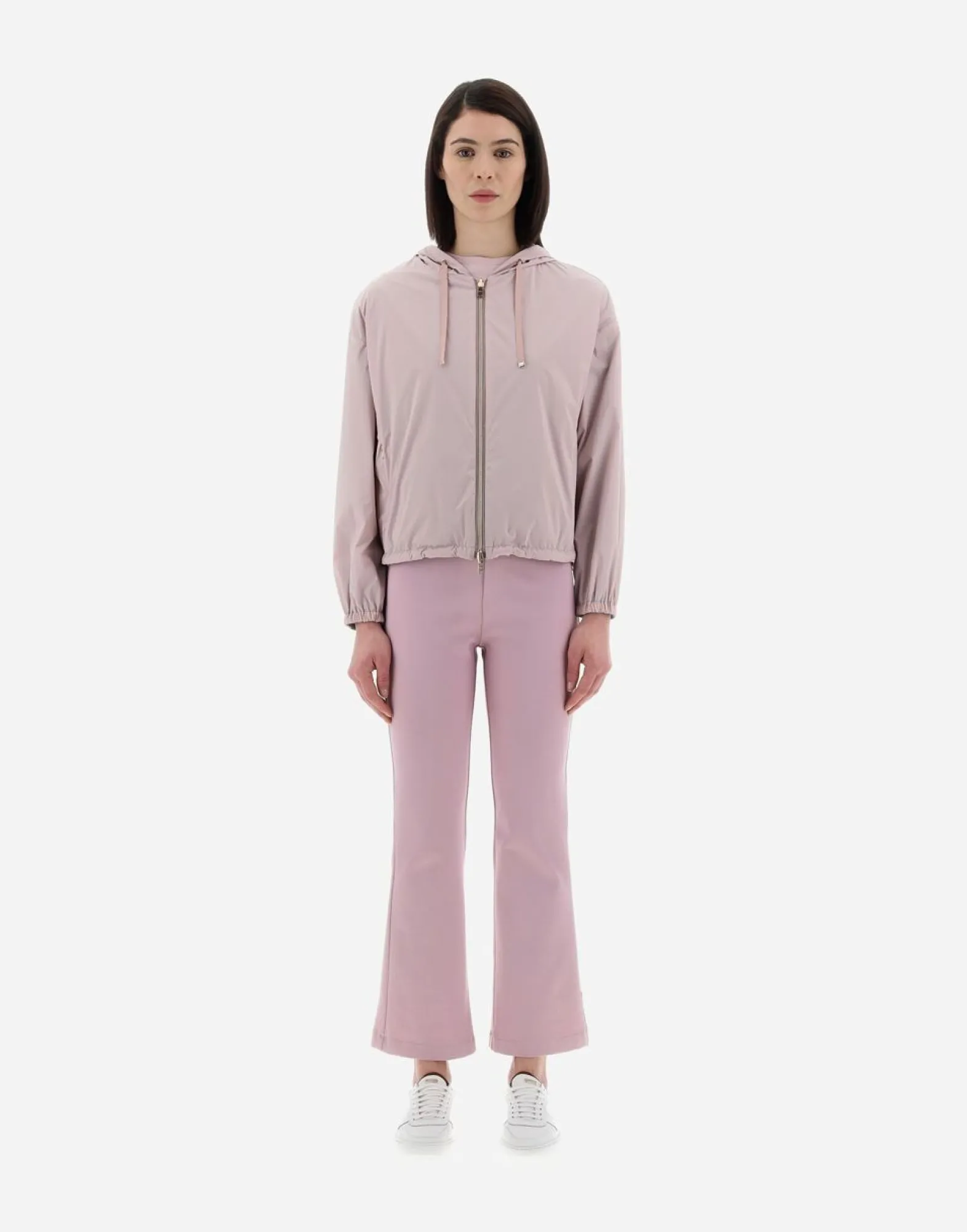 Herno Resort Bomber Jacket In Light Nylon Stretch & Light Jersey