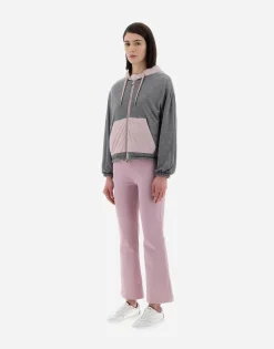 Herno Resort Bomber Jacket In Light Nylon Stretch & Light Jersey