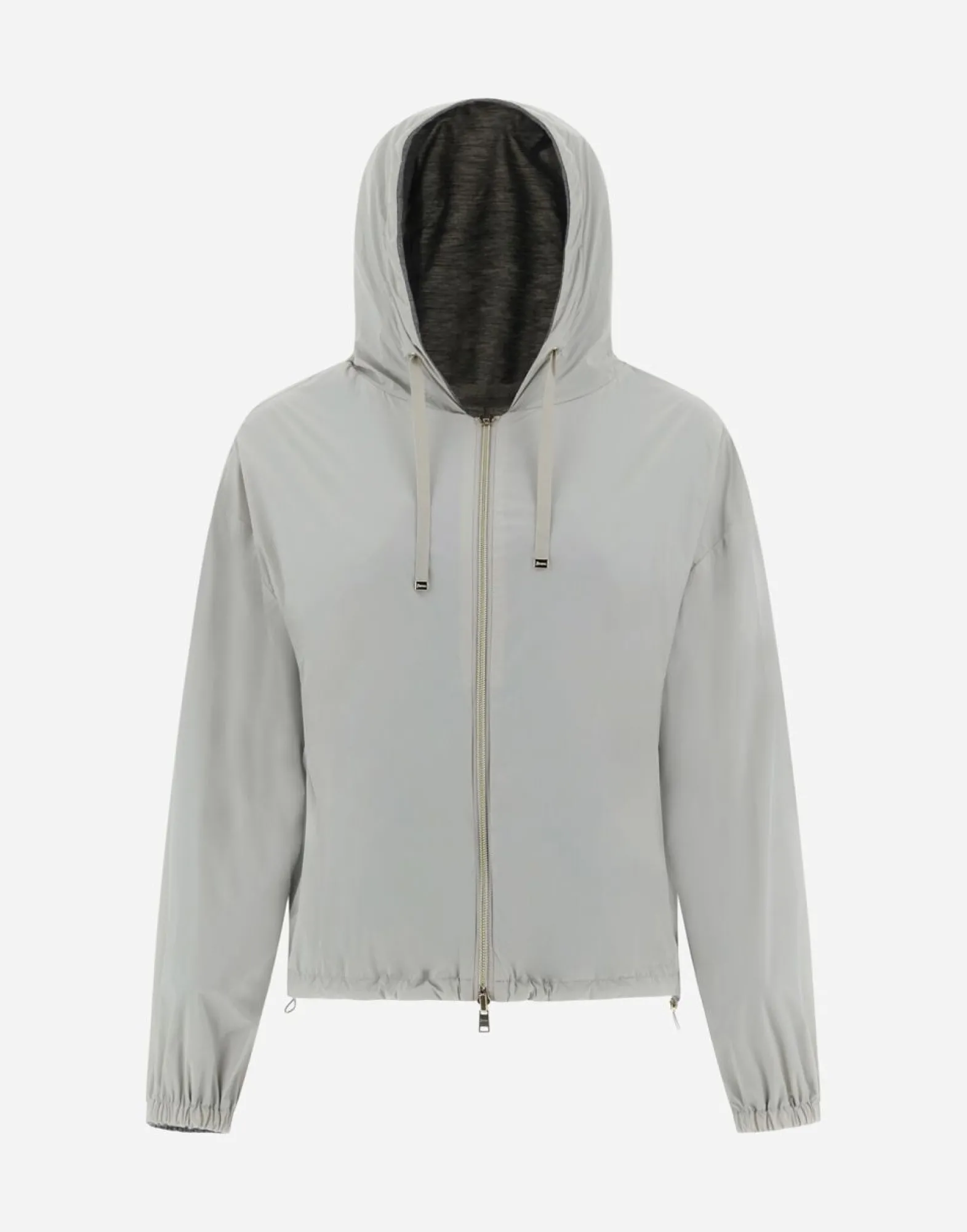 Herno Resort Bomber Jacket In Light Nylon Stretch & Light Jersey