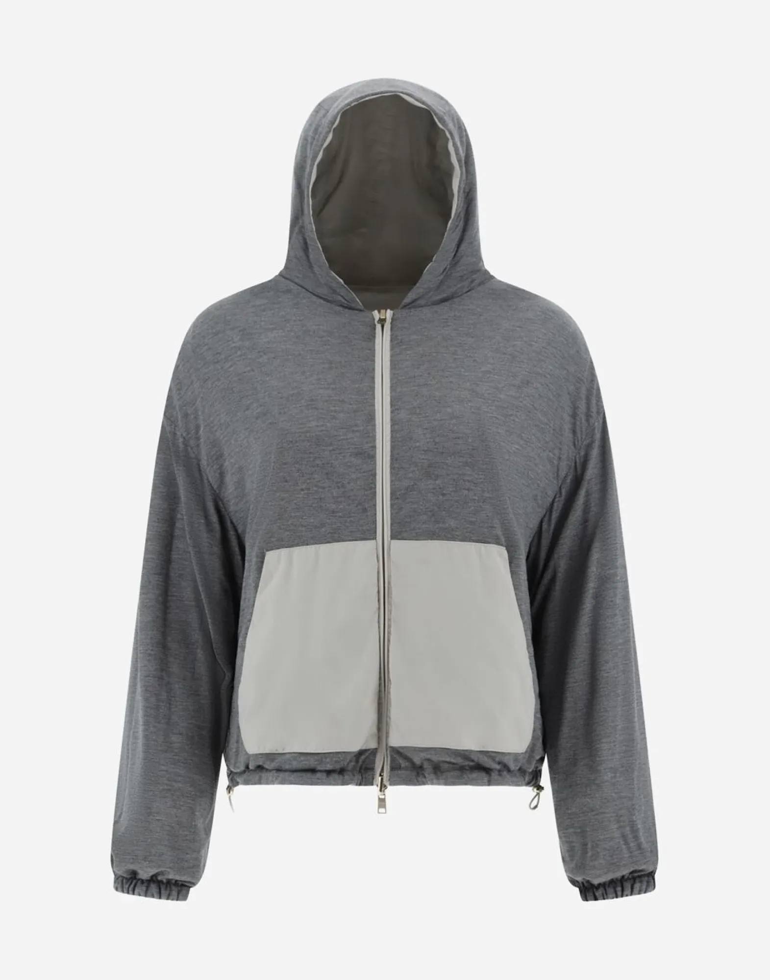 Herno Resort Bomber Jacket In Light Nylon Stretch & Light Jersey