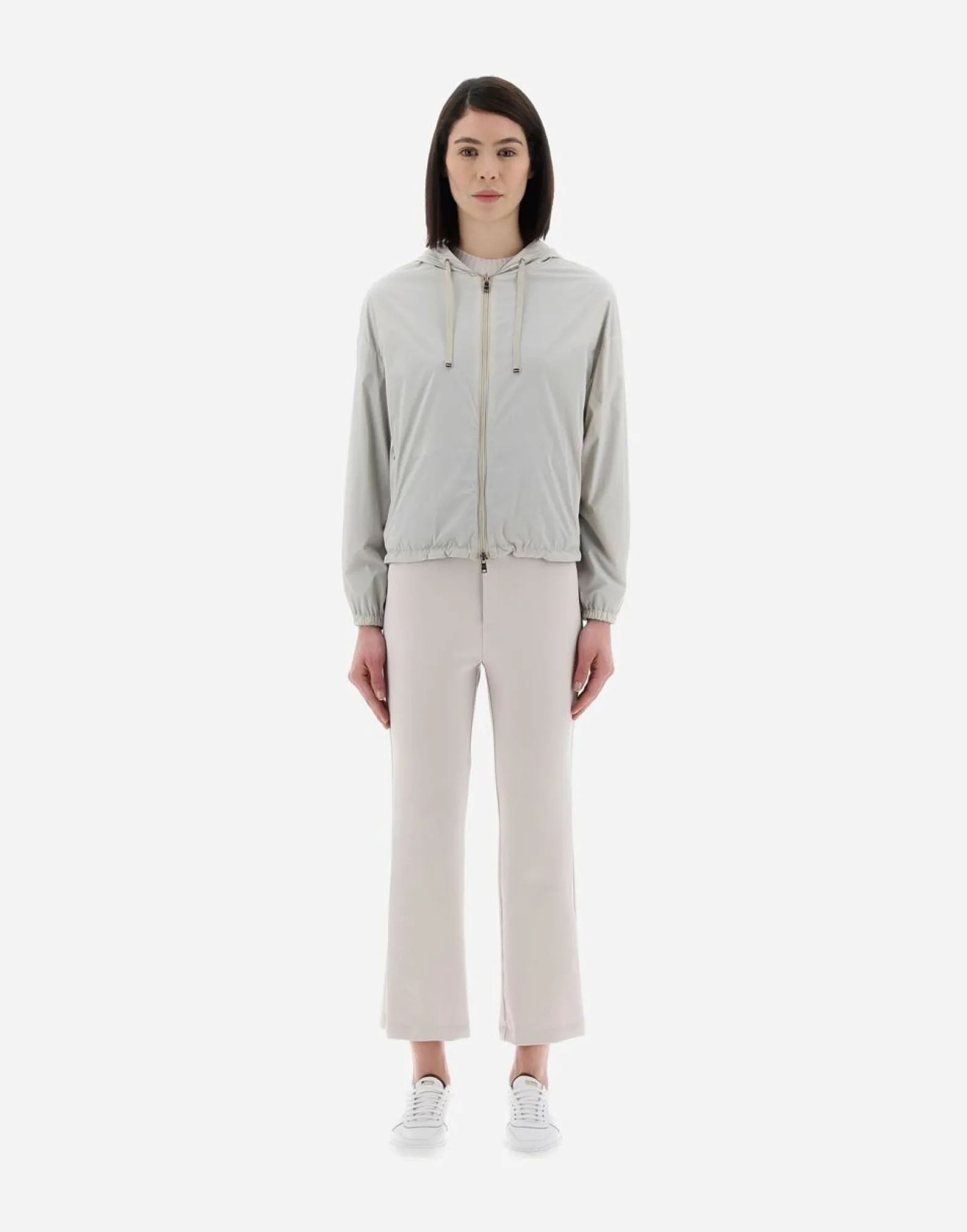 Herno Resort Bomber Jacket In Light Nylon Stretch & Light Jersey