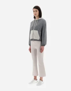 Herno Resort Bomber Jacket In Light Nylon Stretch & Light Jersey