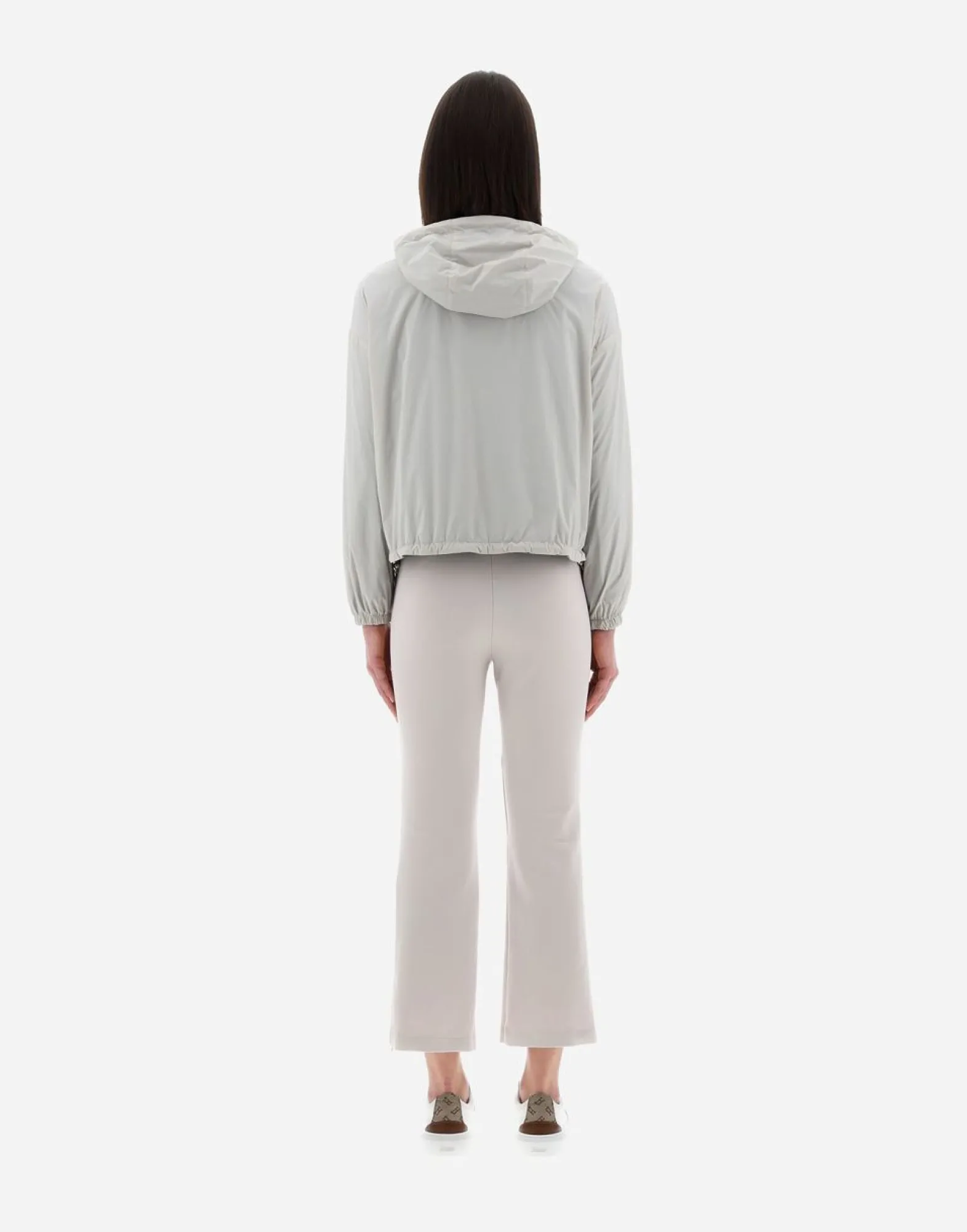 Herno Resort Bomber Jacket In Light Nylon Stretch & Light Jersey