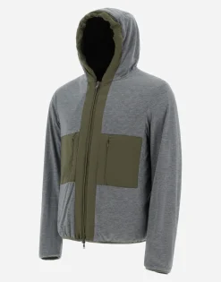 Herno Resort Bomber Jacket In Light Nylon Stretch & Light Jersey