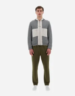 Herno Resort Bomber Jacket In Light Nylon Stretch & Light Jersey