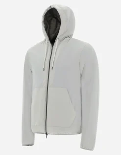 Herno Resort Bomber Jacket In Light Nylon Stretch & Light Jersey