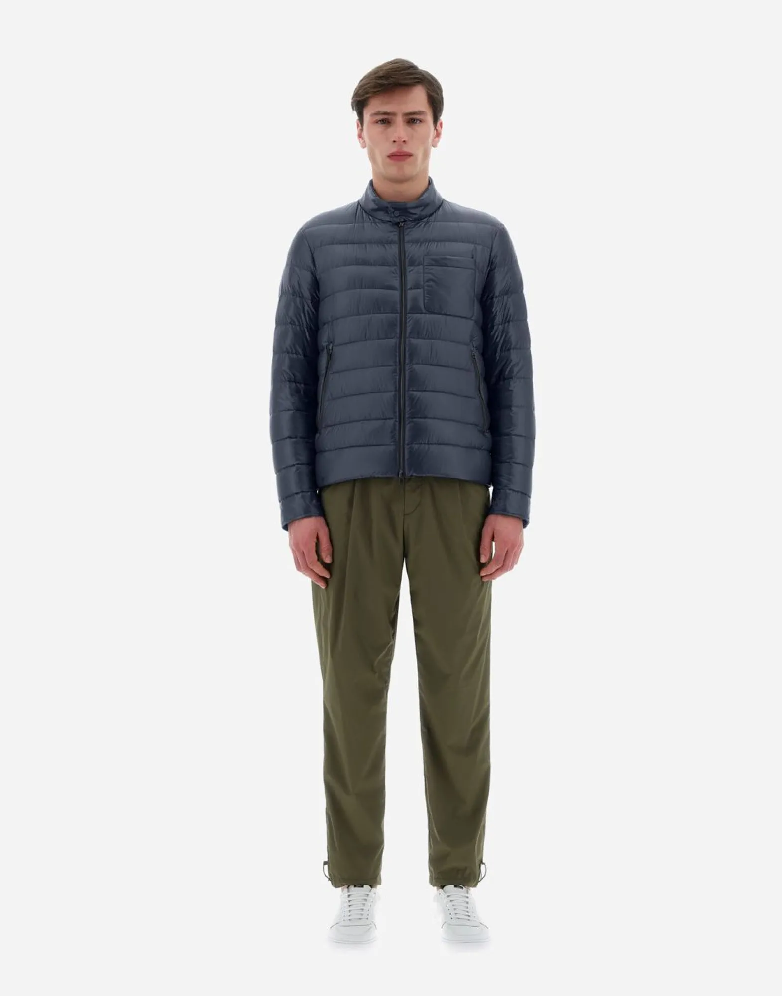 Herno Resort Bomber Jacket In Nylon Ultralight