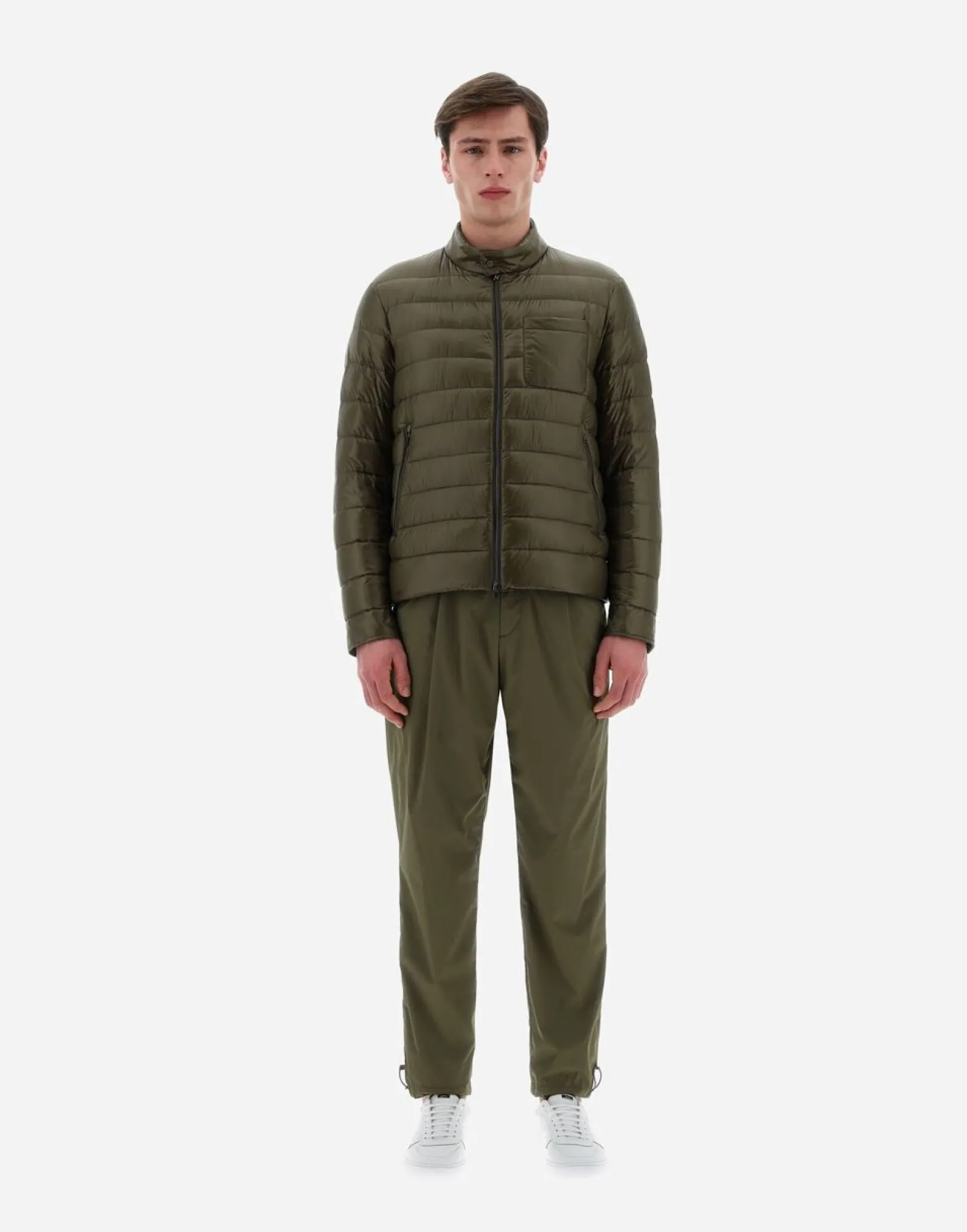 Herno Resort Bomber Jacket In Nylon Ultralight