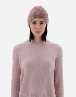 Herno Resort Cap In Chenille Knit