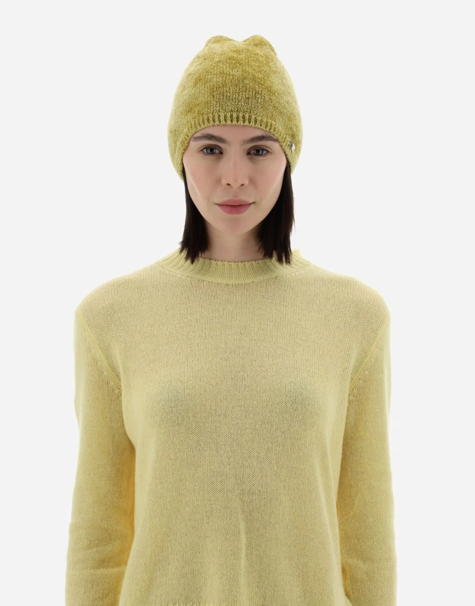 Herno Resort Cap In Chenille Knit