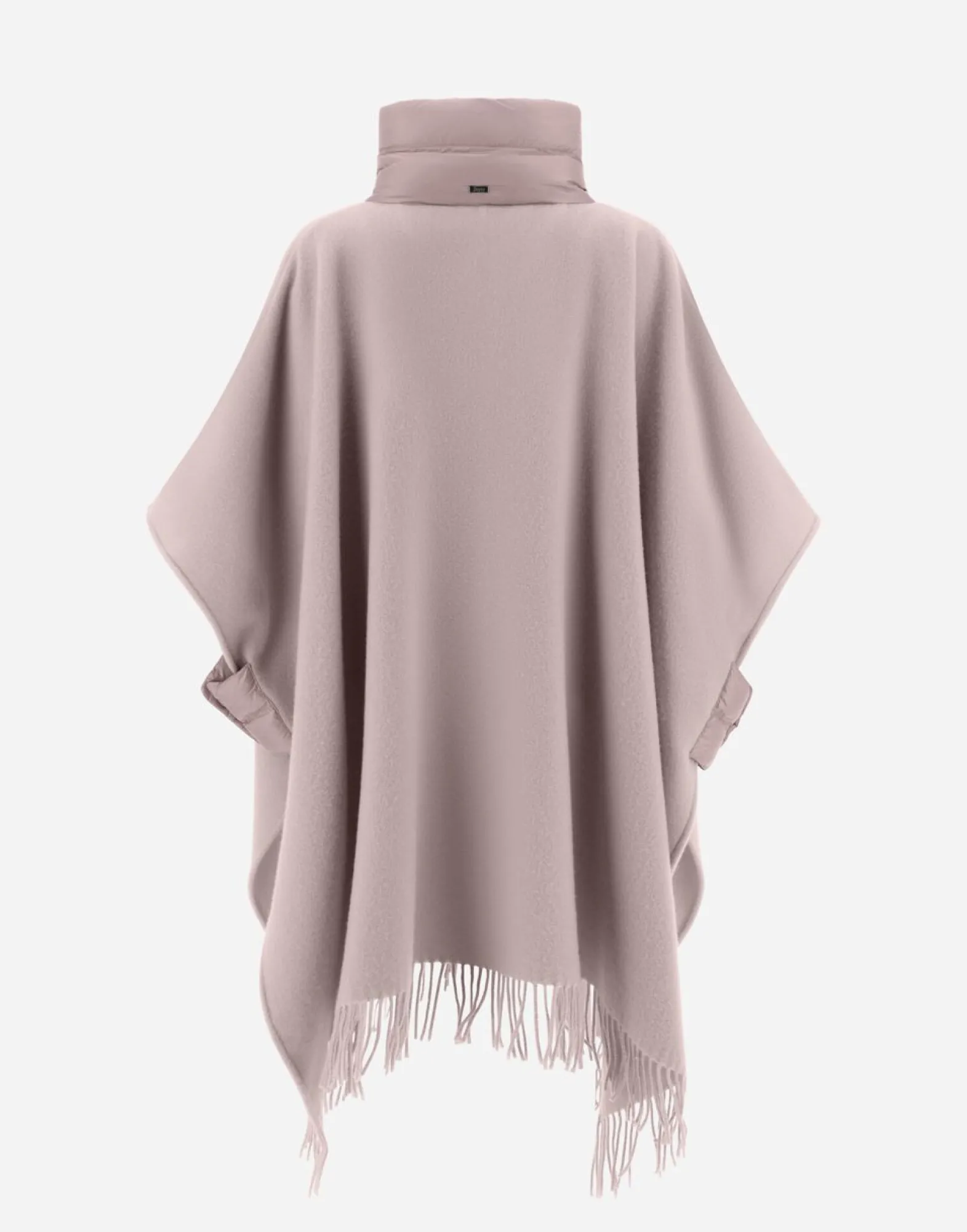 Herno Resort Poncho In Warmy & Nylon Ultralight