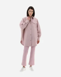Herno Resort Shirt In Light Boiled Wool