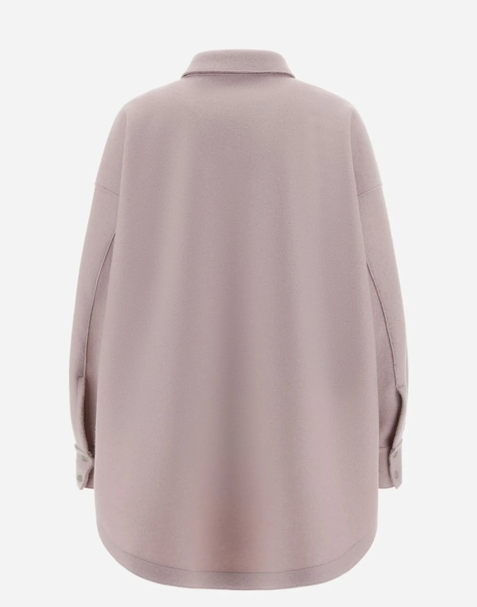 Herno Resort Shirt In Light Boiled Wool