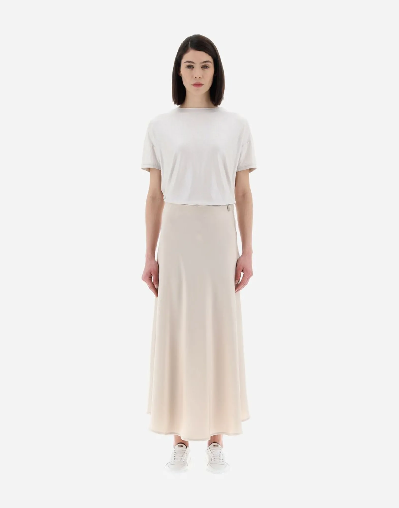 Herno Resort Skirt In Satin Effect