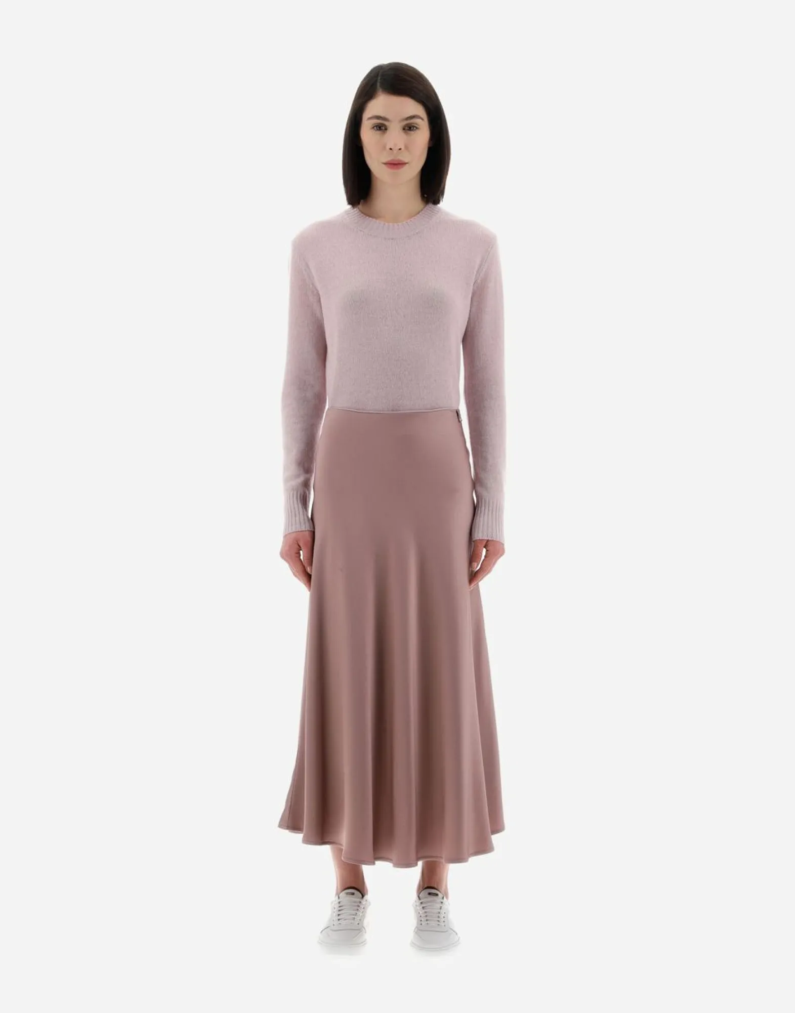 Herno Resort Skirt In Satin Effect