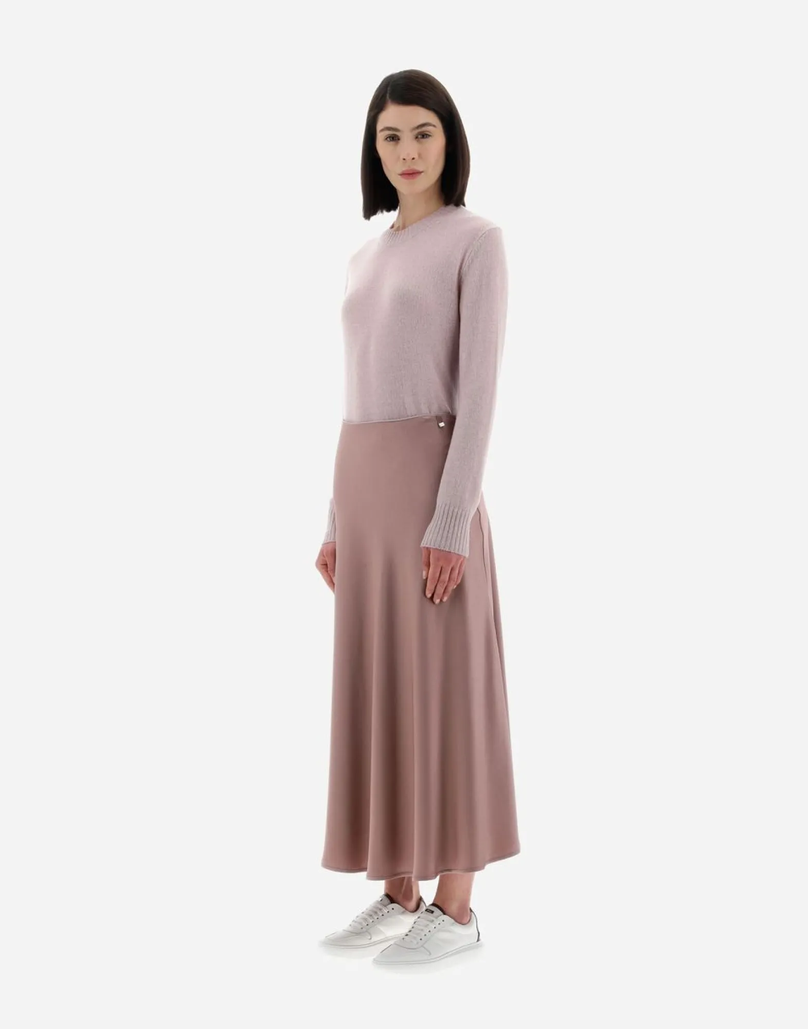 Herno Resort Skirt In Satin Effect