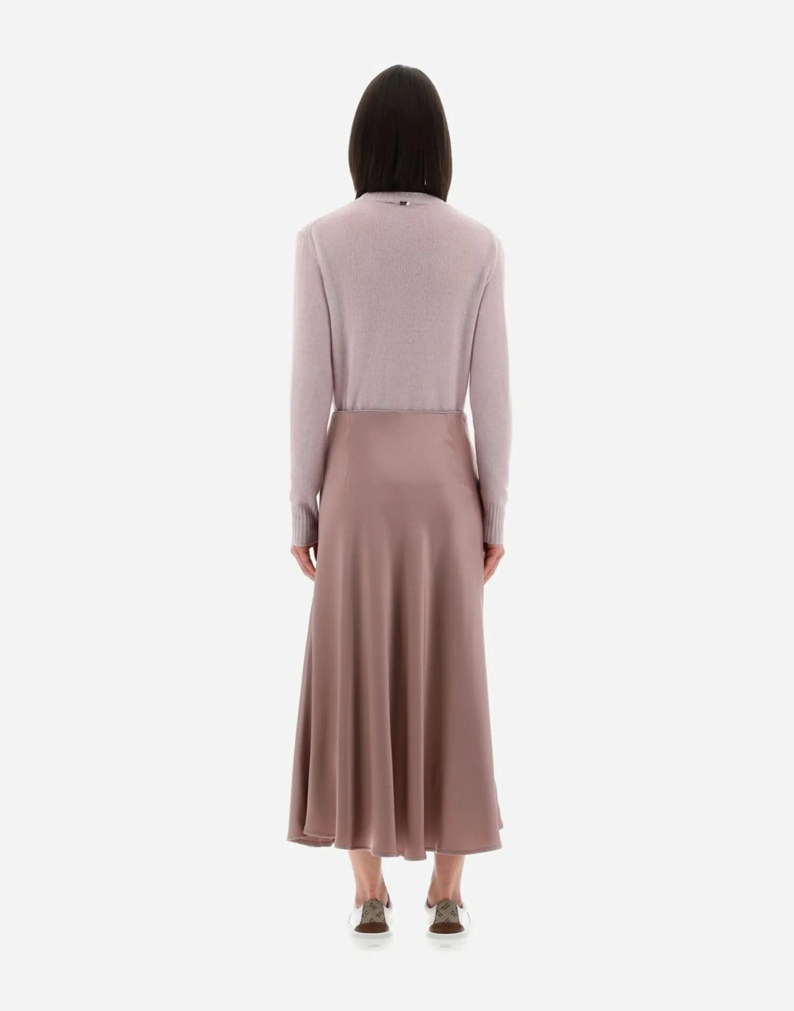 Herno Resort Skirt In Satin Effect