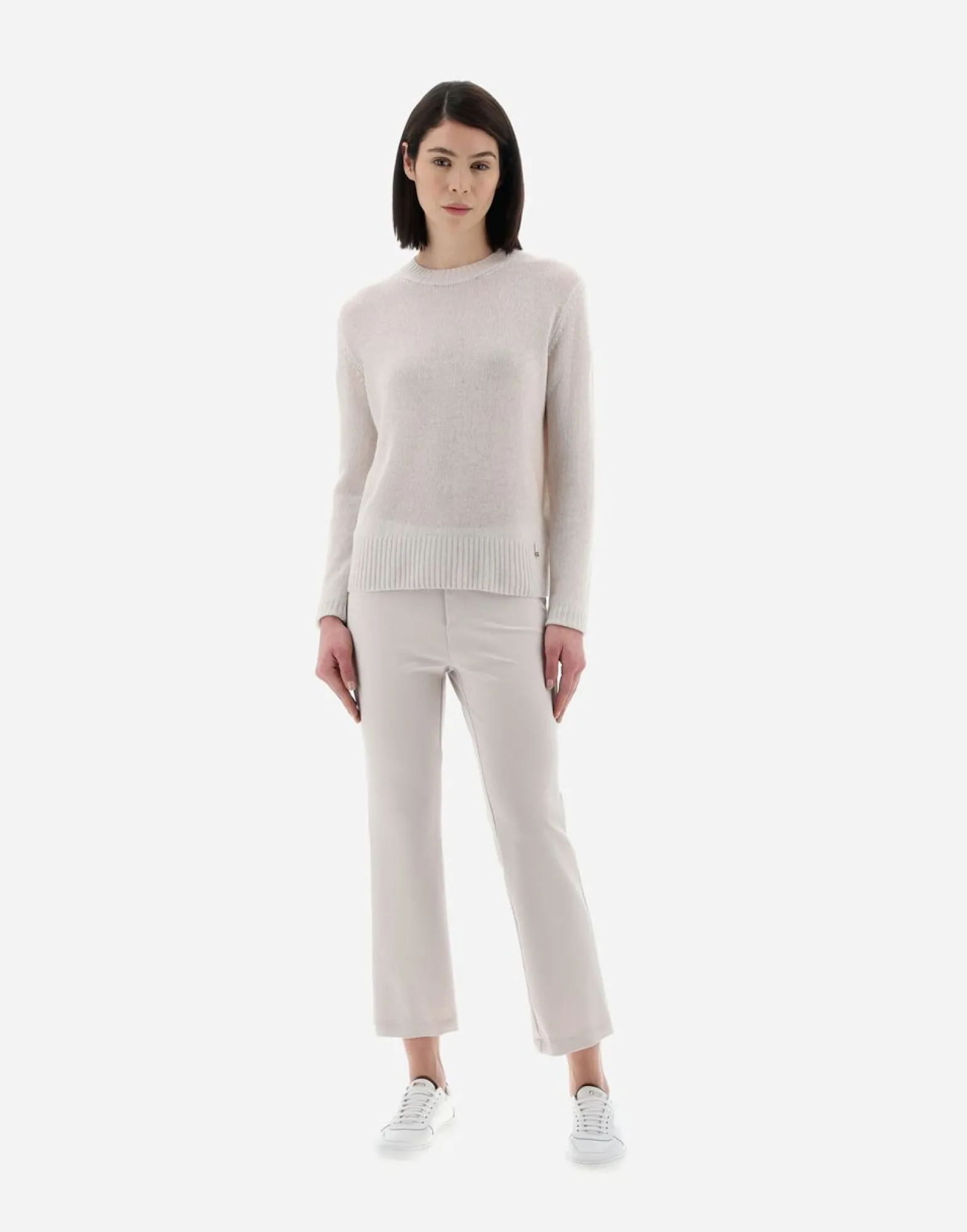Herno Resort Sweater In Cloud Cashmere