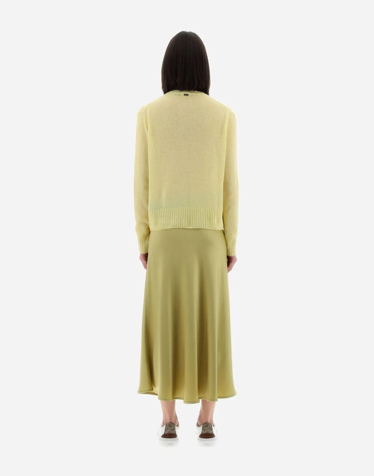 Herno Resort Sweater In Cloud Cashmere