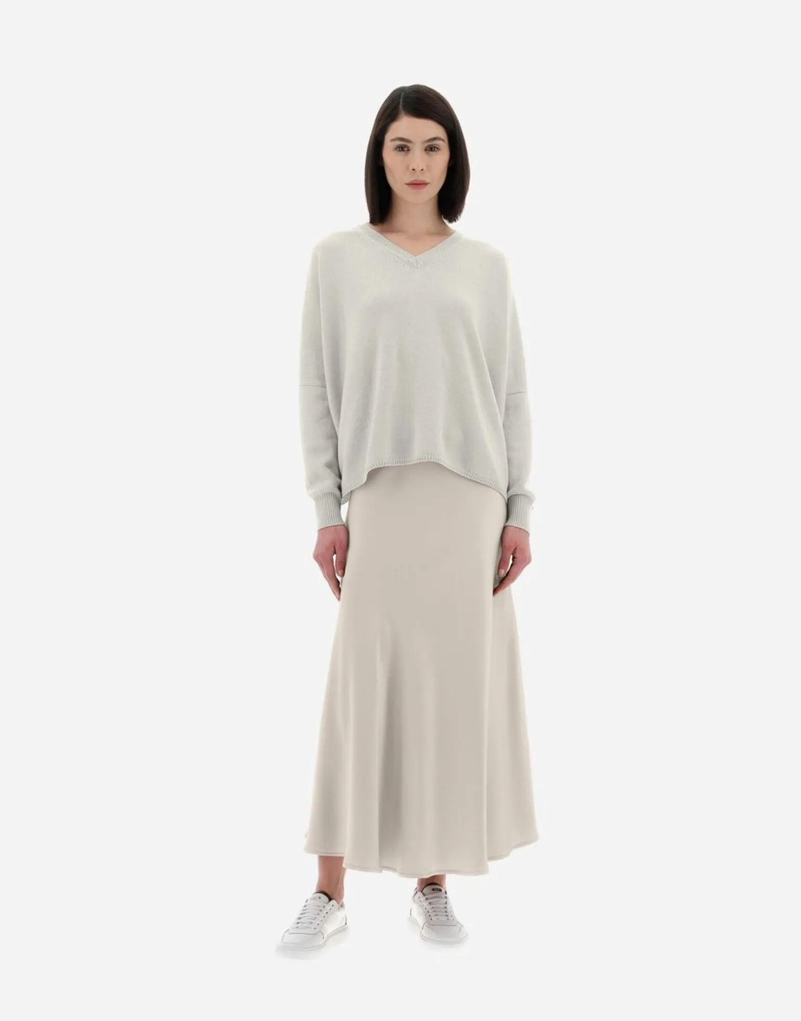 Herno Resort Sweater In Eternity Cashmere