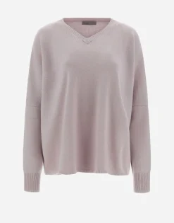 Herno Resort Sweater In Eternity Cashmere