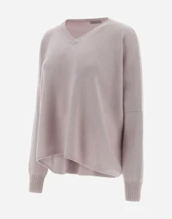 Herno Resort Sweater In Eternity Cashmere