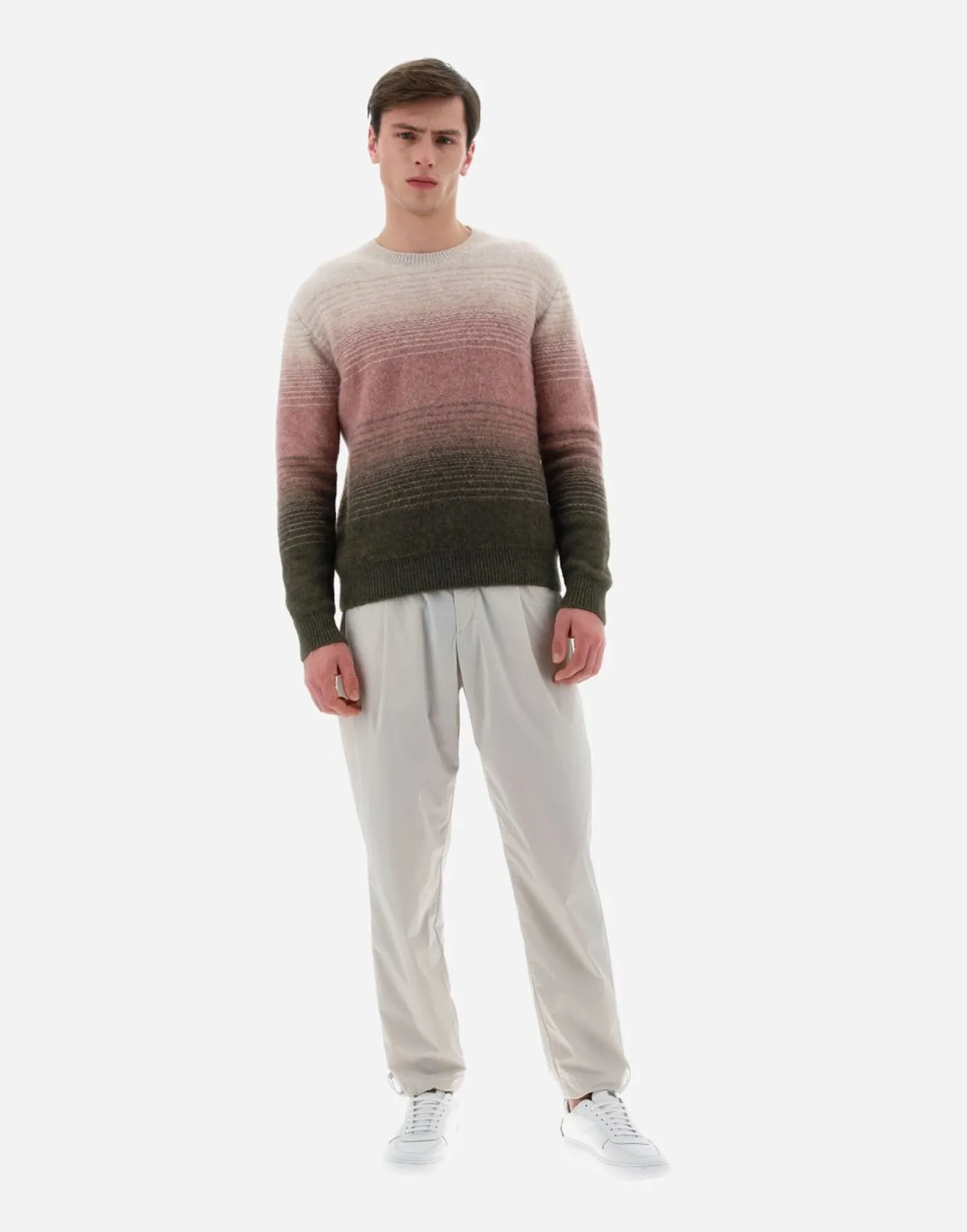 Herno Resort Sweater In Faded Blend