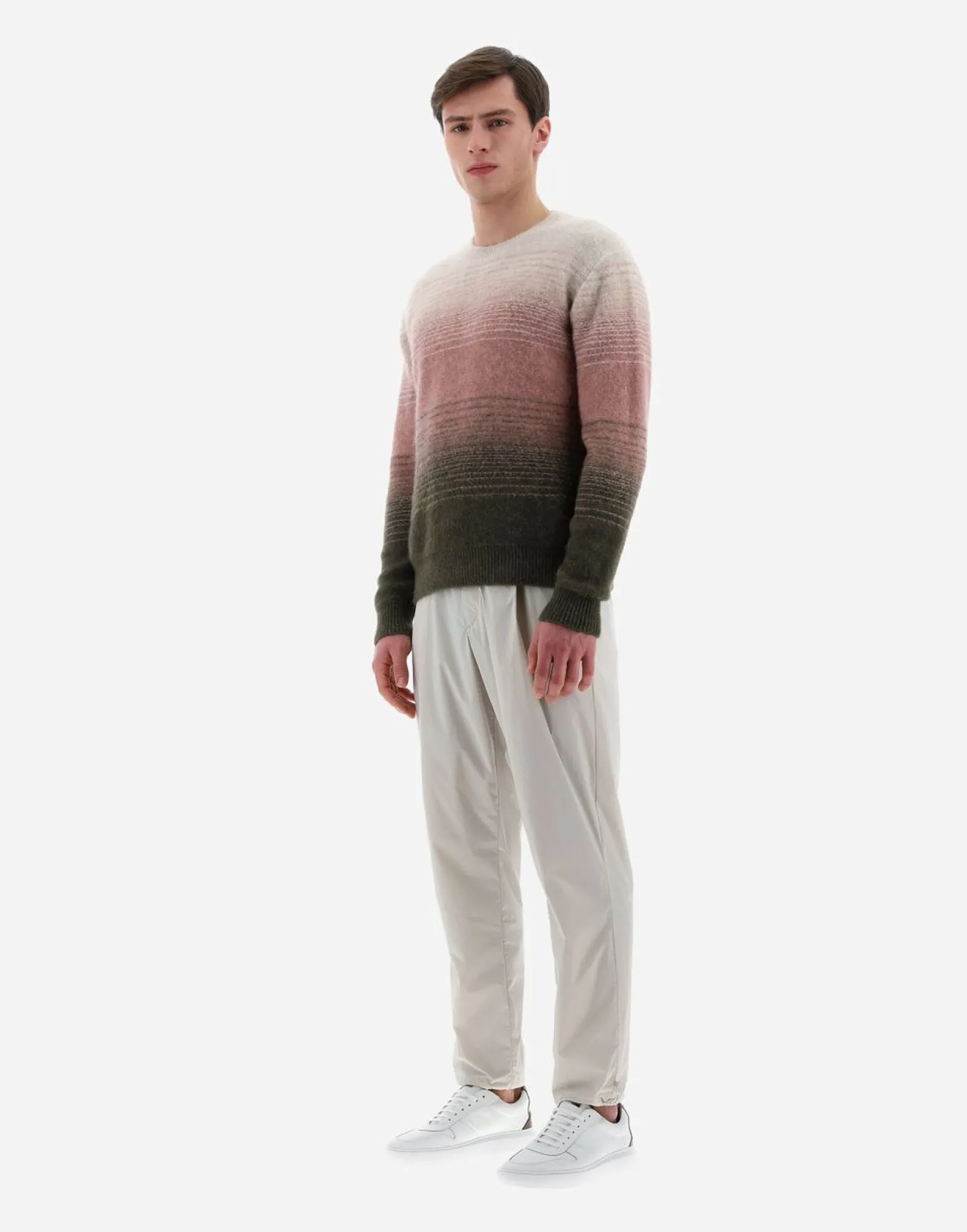 Herno Resort Sweater In Faded Blend