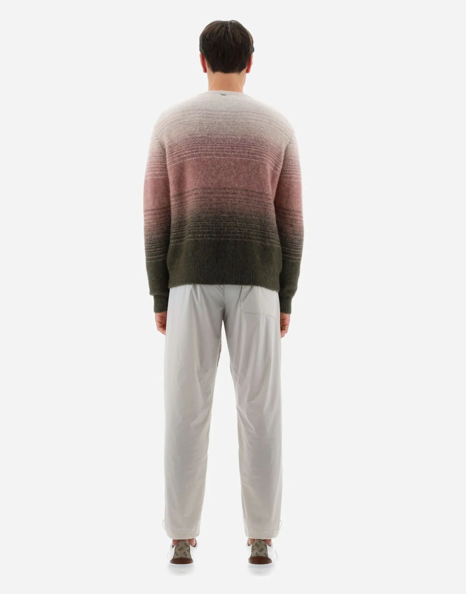 Herno Resort Sweater In Faded Blend