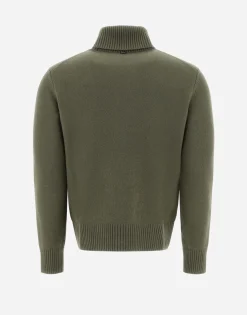 Herno Resort Sweater In Light Infinity Wool