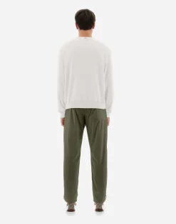 Herno Resort Sweatshirt In Basic Cotton