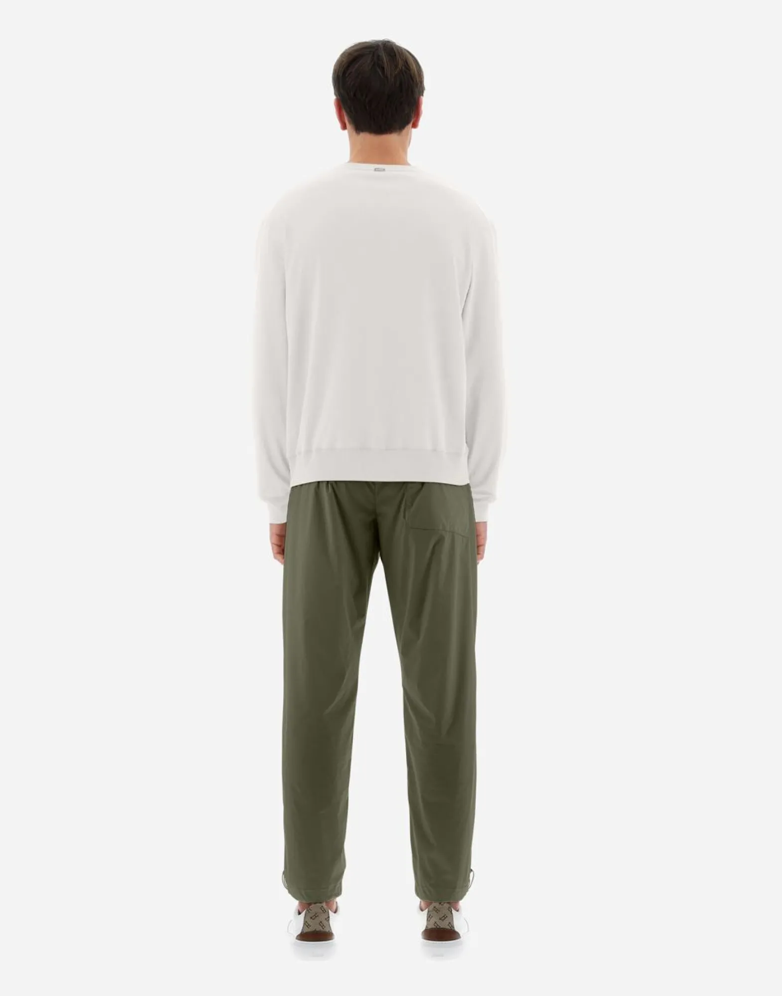 Herno Resort Sweatshirt In Basic Cotton