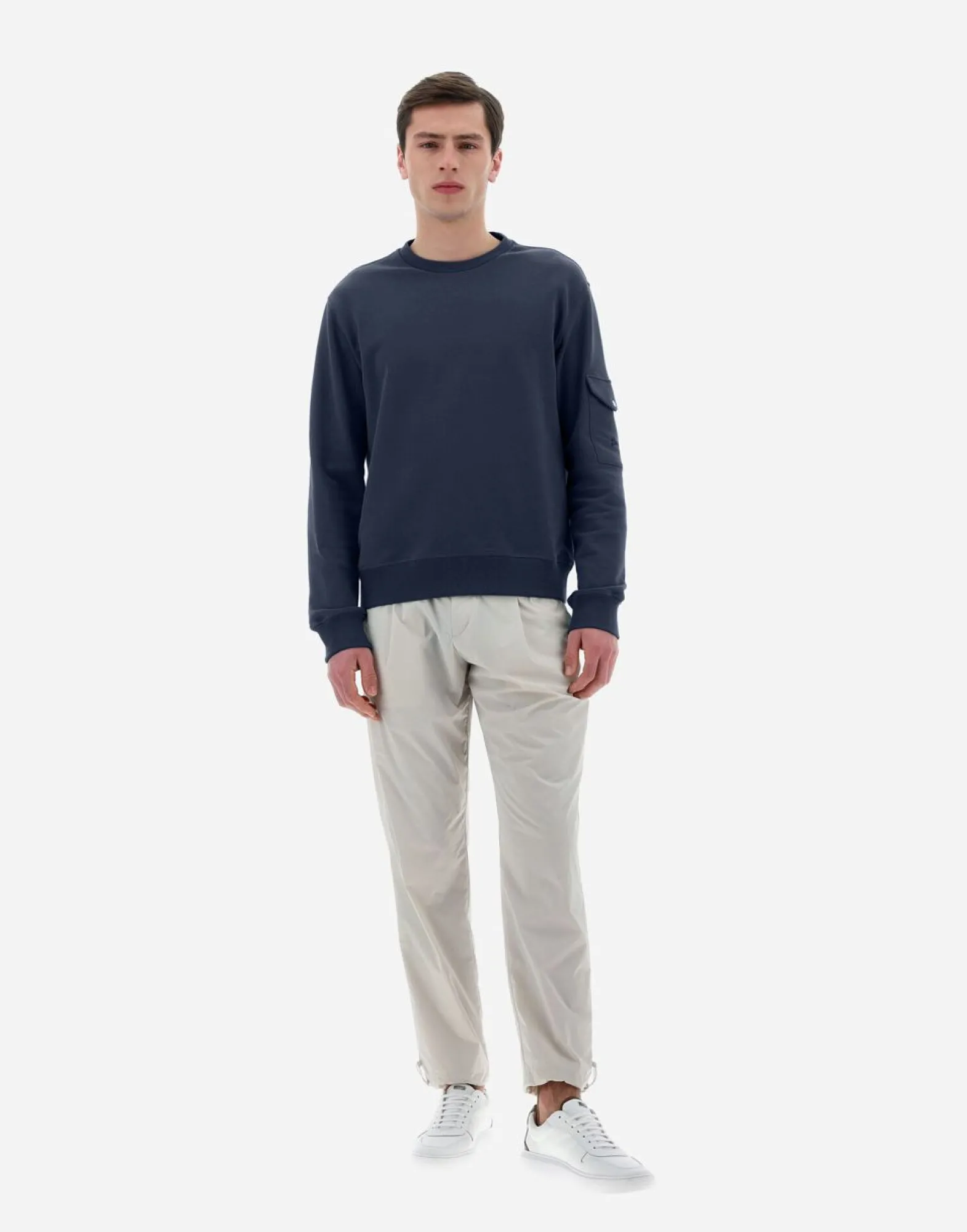 Herno Resort Sweatshirt In Cotton Sweater