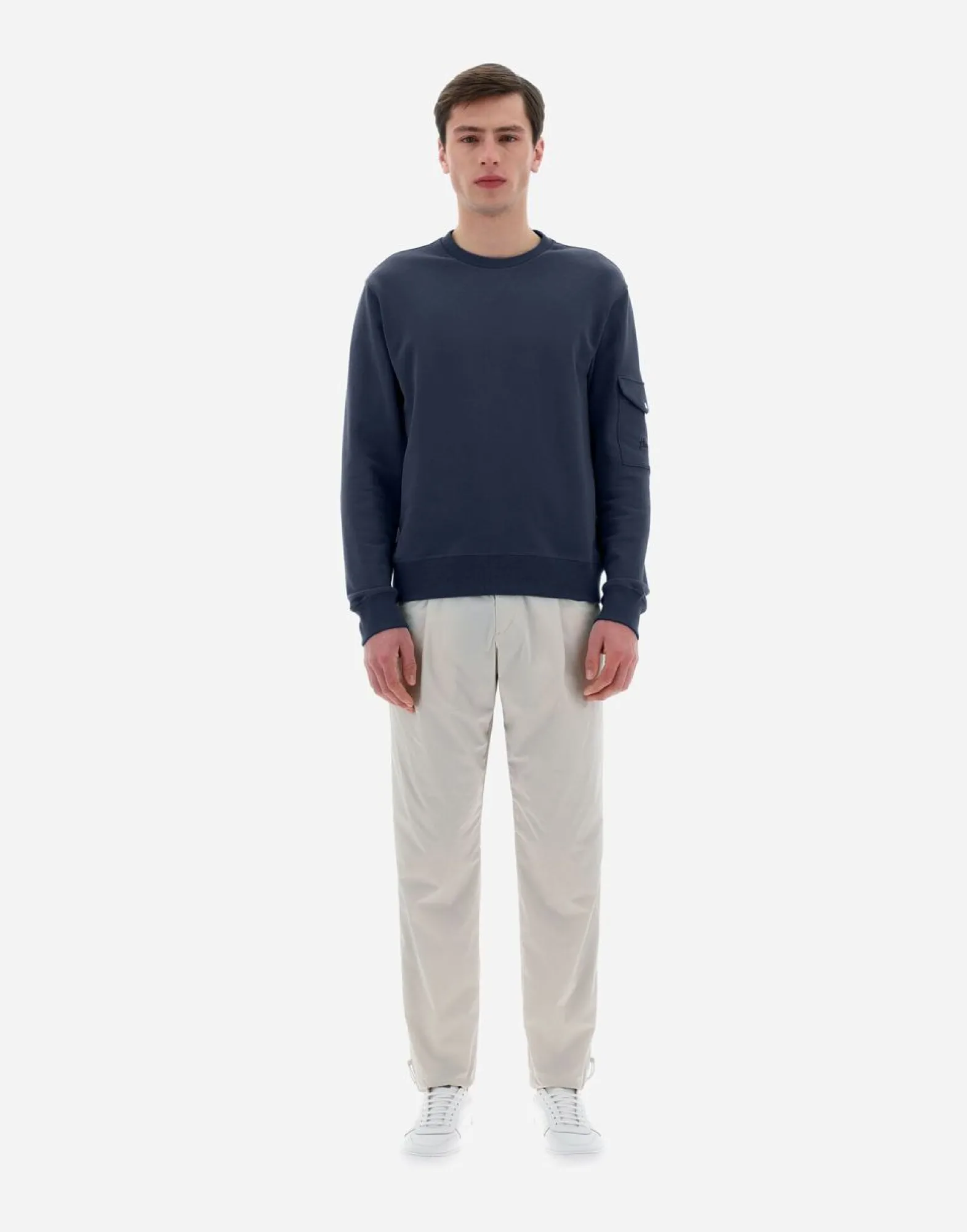 Herno Resort Sweatshirt In Cotton Sweater