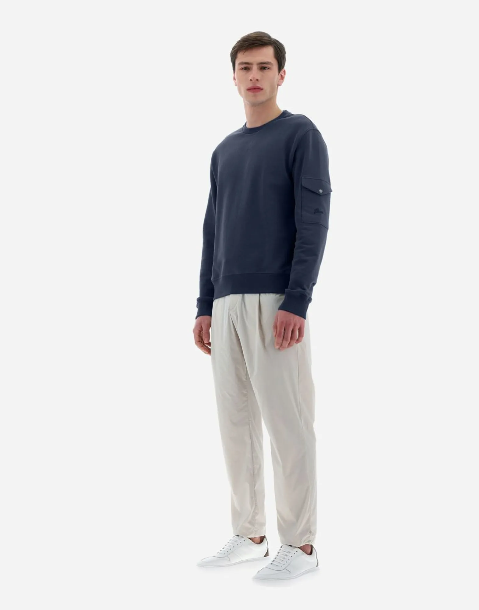 Herno Resort Sweatshirt In Cotton Sweater