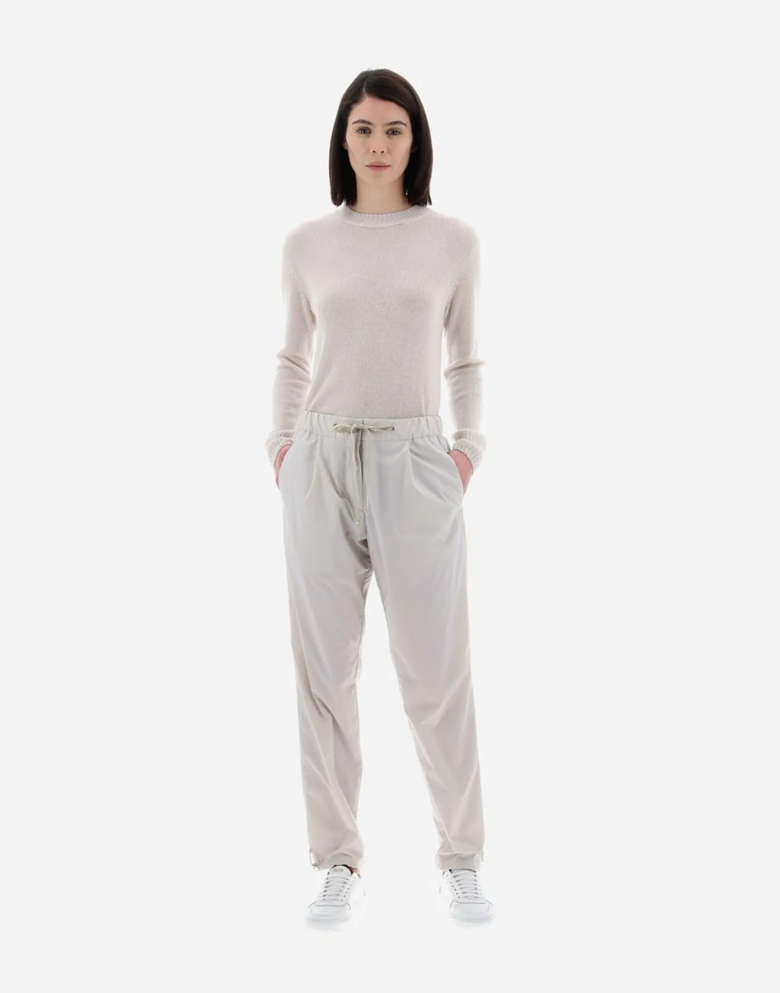Herno Resort Trousers In Light Nylon Stretch