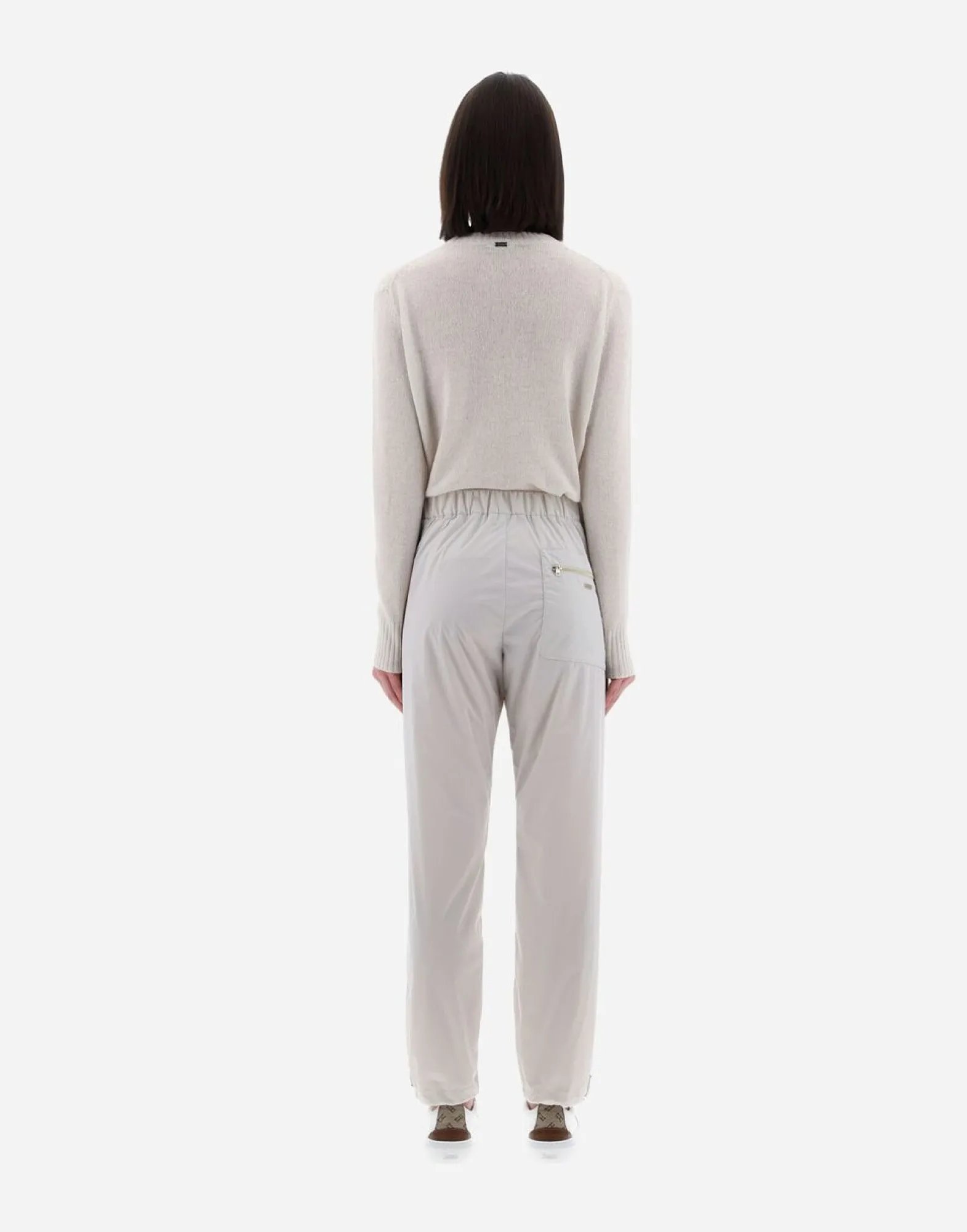 Herno Resort Trousers In Light Nylon Stretch