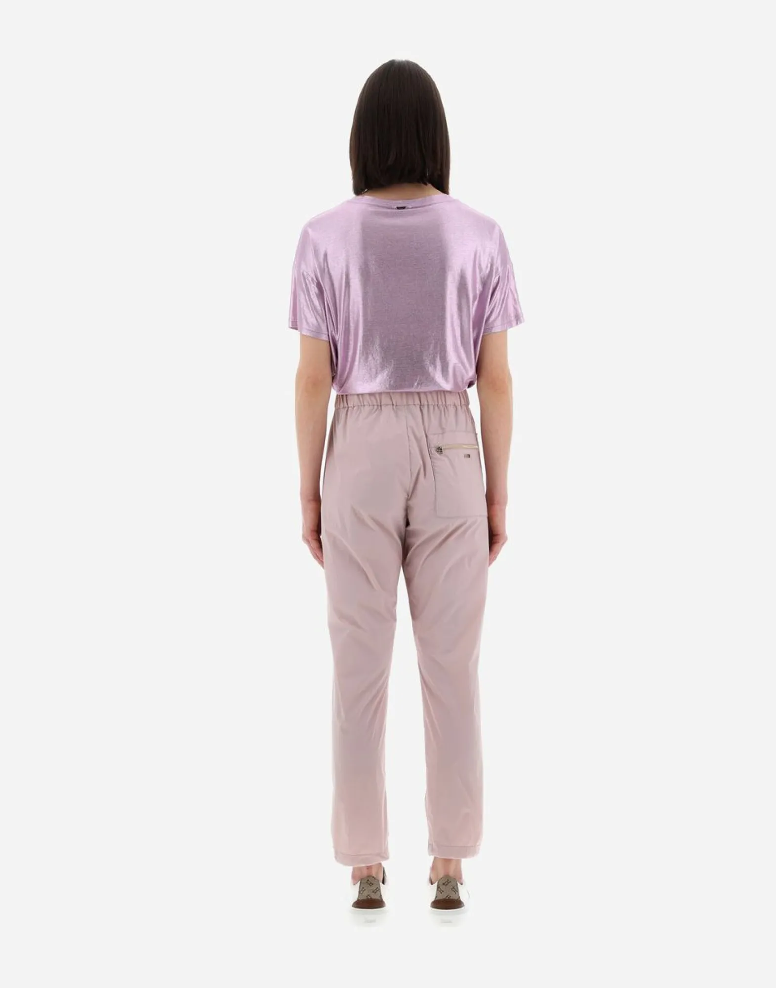 Herno Resort Trousers In Light Nylon Stretch