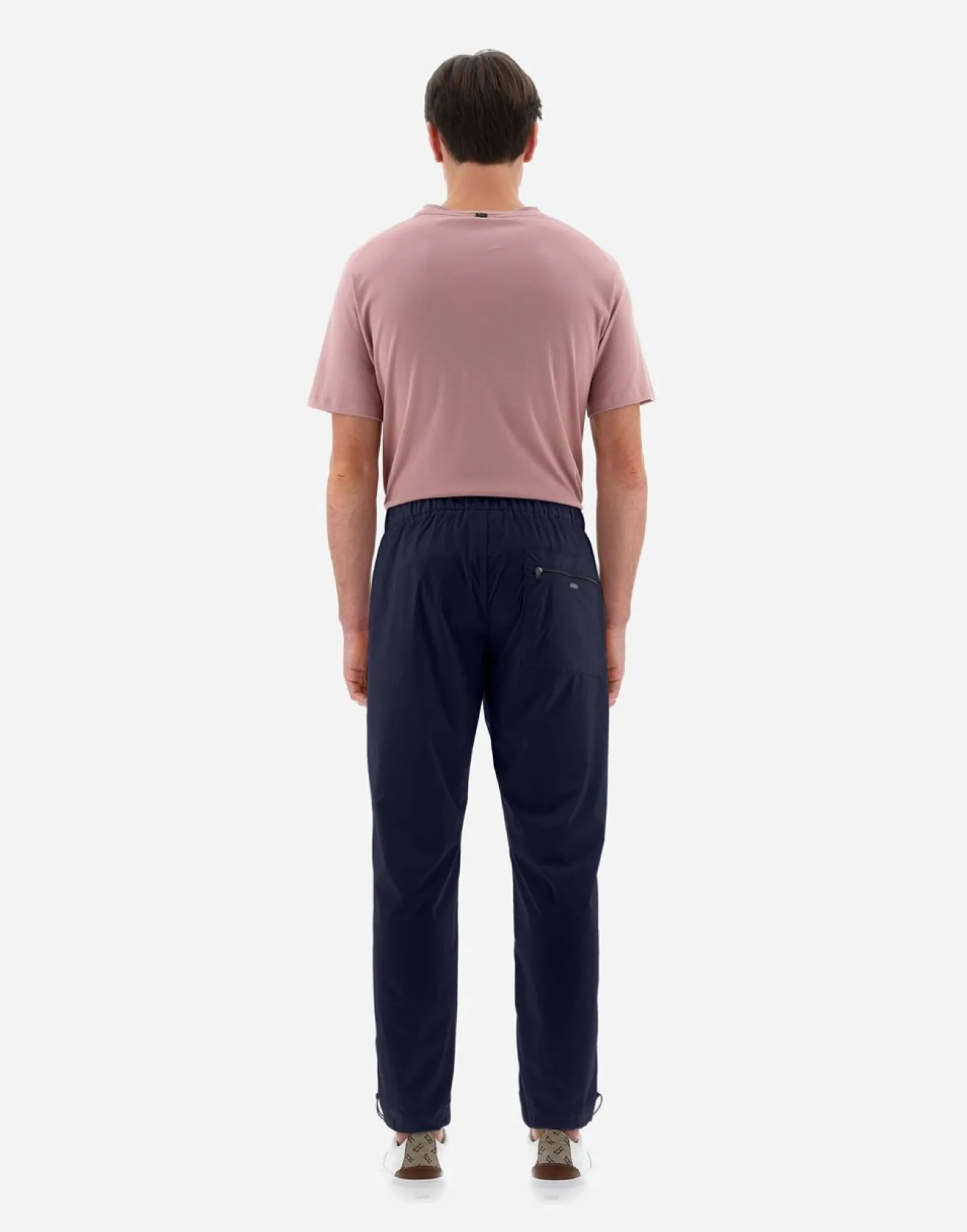 Herno Resort Trousers In Light Nylon Stretch
