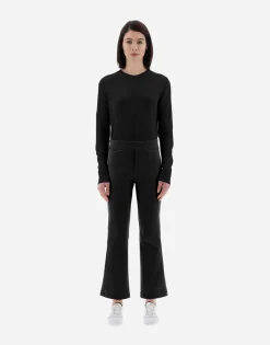 Herno Resort Trousers In Milan Knit